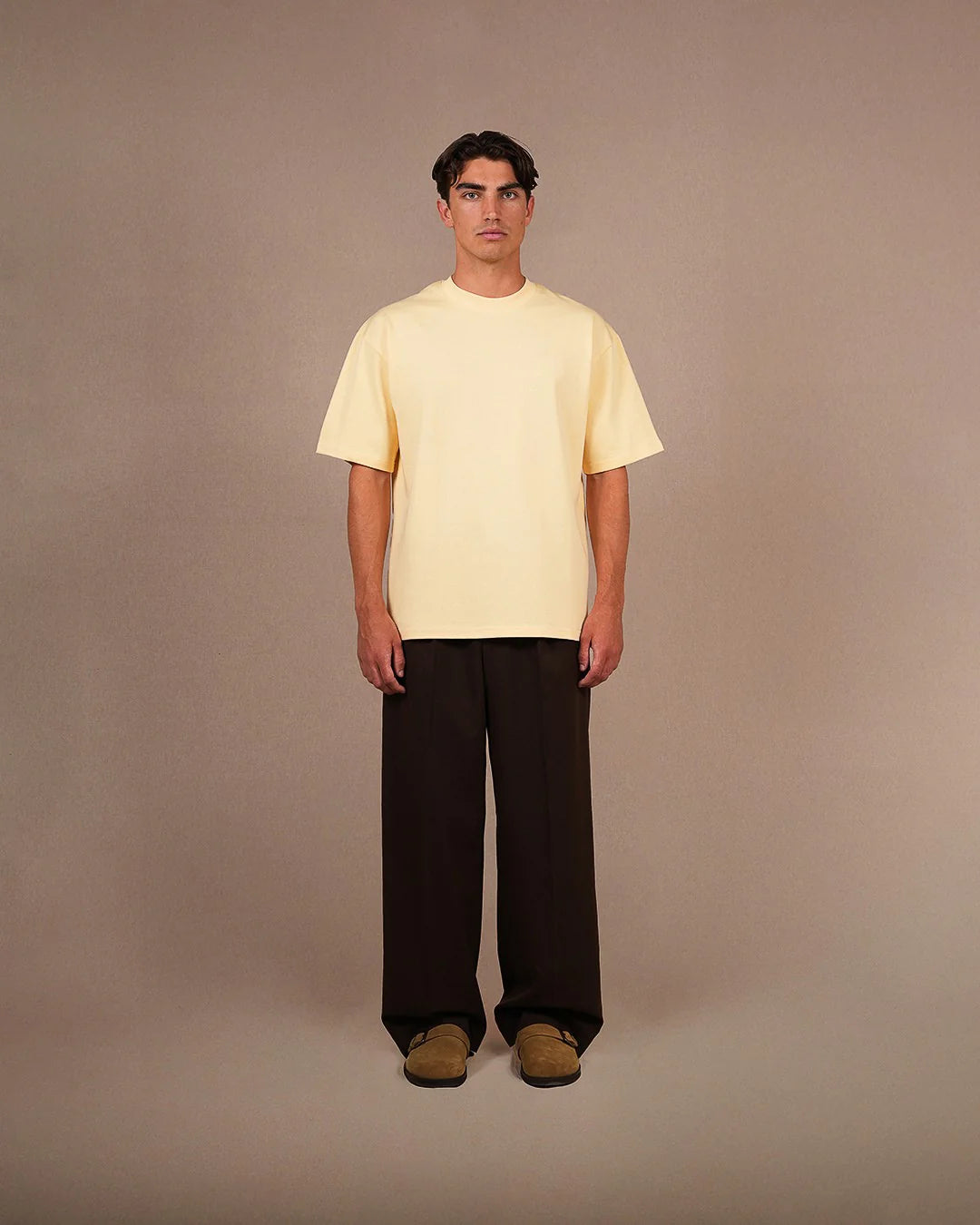 The blank tee | Butter Yellow
