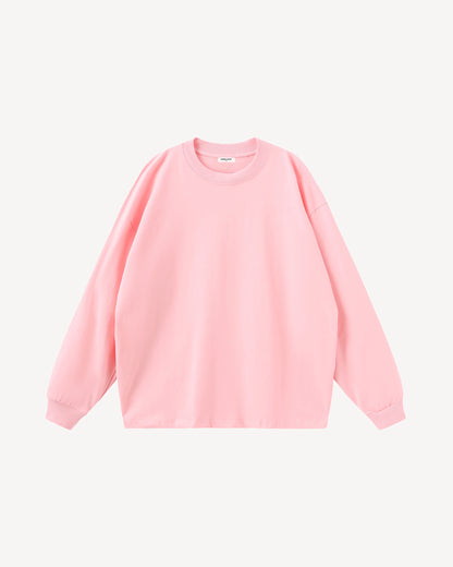 The blank long sleeve | Pink