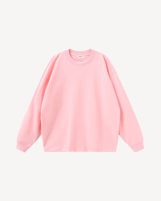 The blank long sleeve | Pink