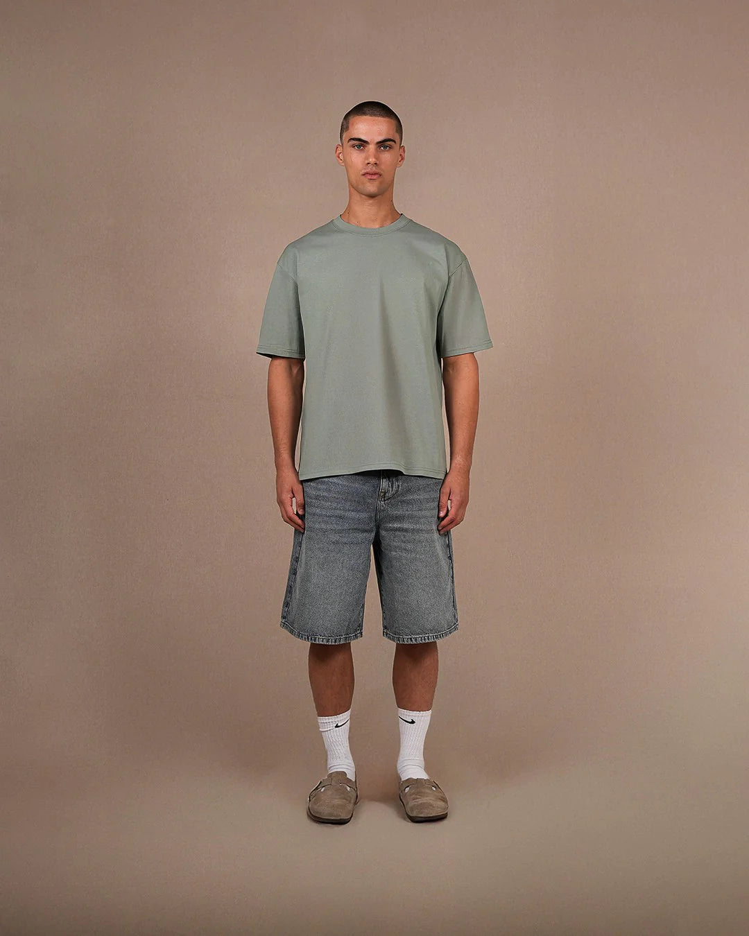 The blank tee | Sage Green