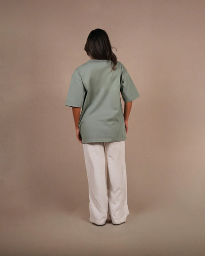 The blank tee | Sage Green
