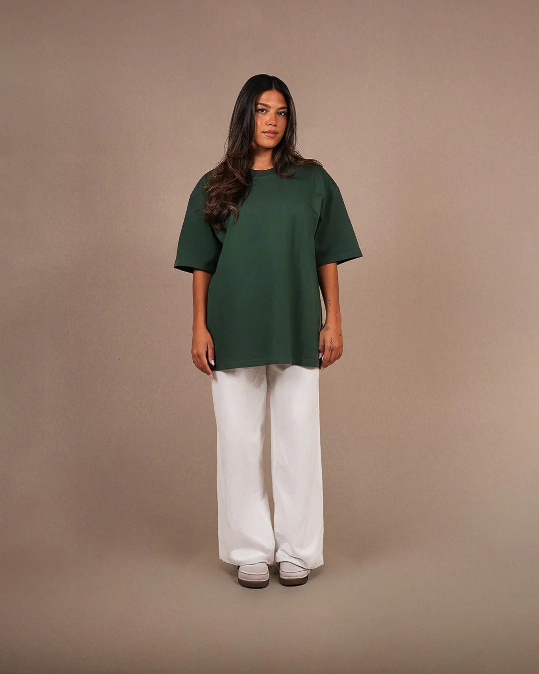 The blank tee | Pine Green