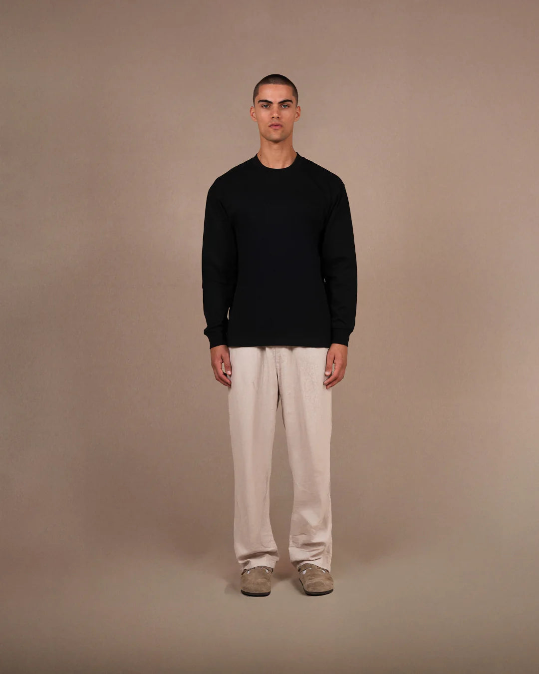 The blank long sleeve | Black