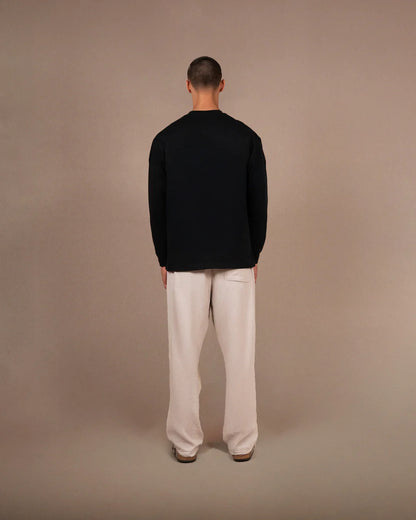The blank long sleeve | Black
