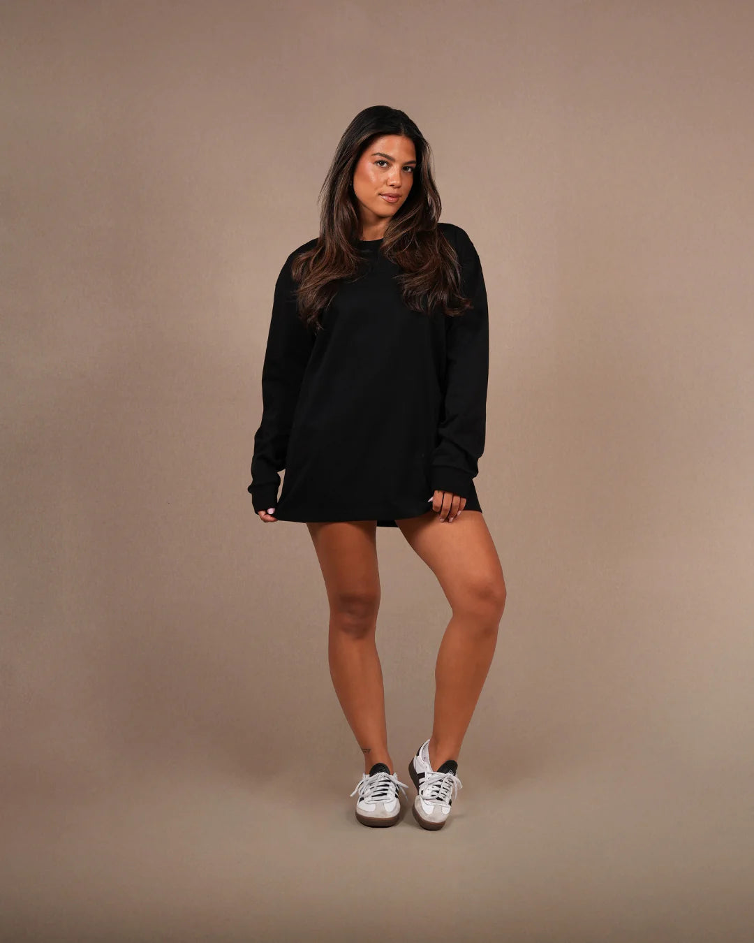 The blank long sleeve | Black