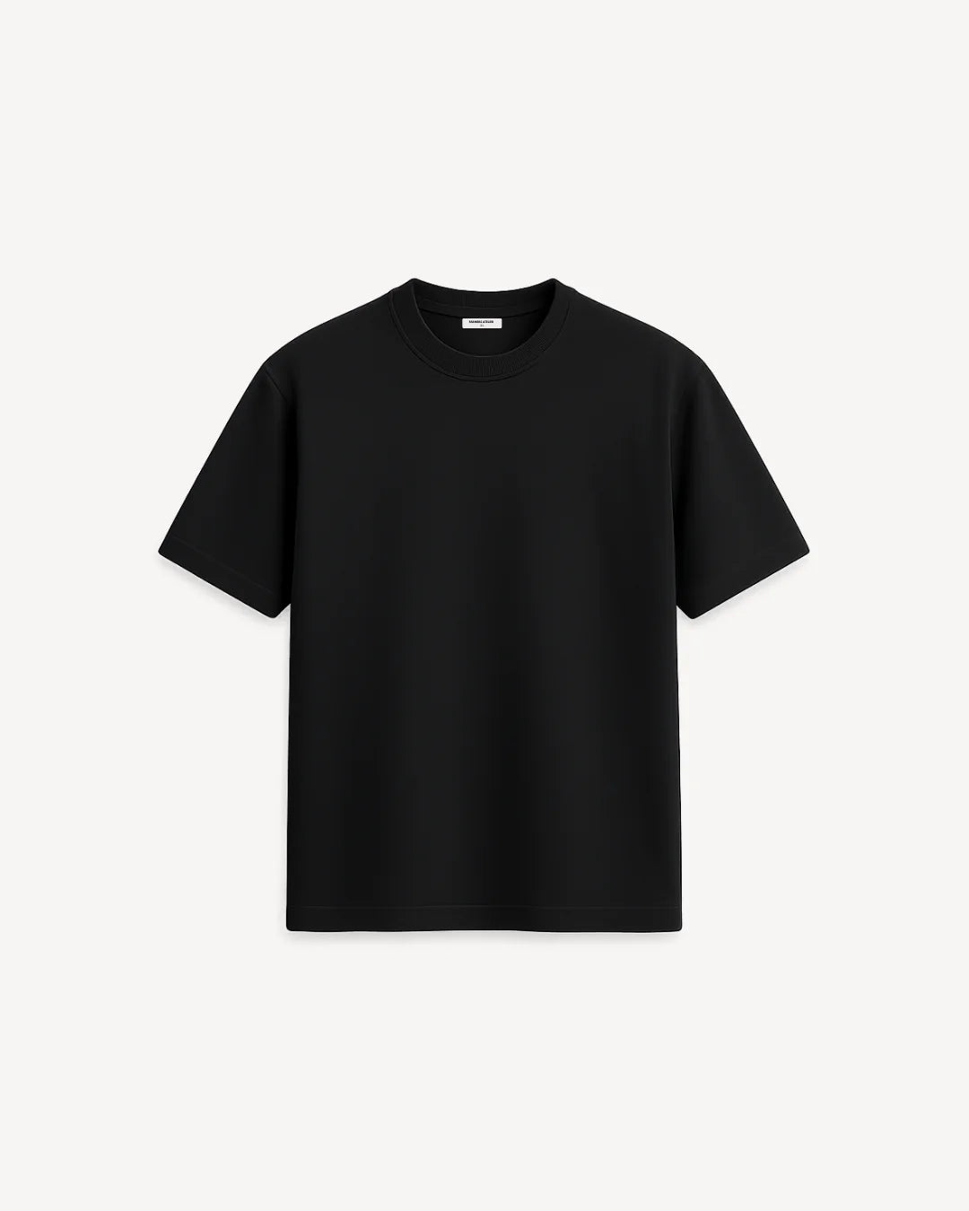 The blank tee | Jet Black