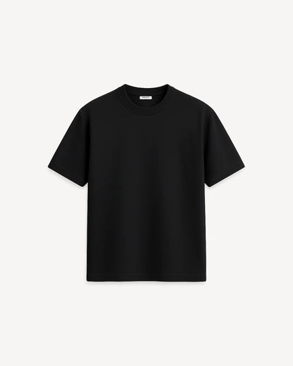 The blank tee | Jet Black