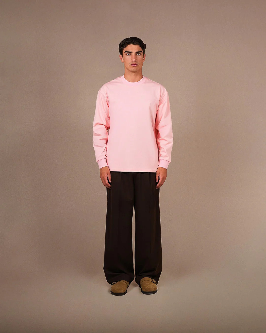 The blank long sleeve | Pink