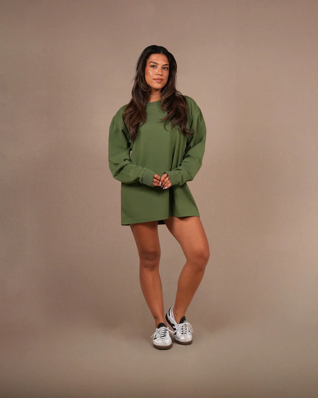 The blank long sleeve | Green