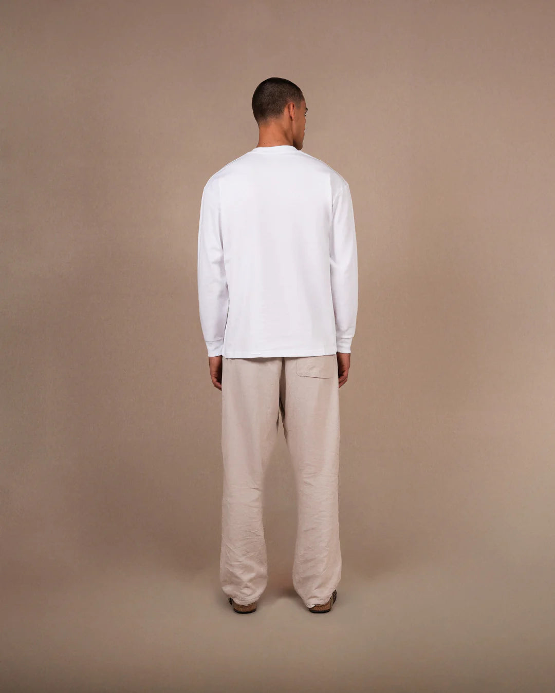 The blank long sleeve | White