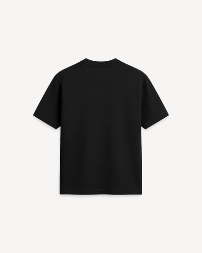 The blank tee | Jet Black
