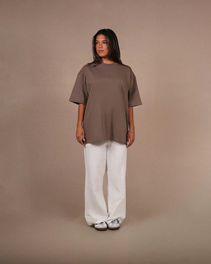 The blank tee | Mocha Brown