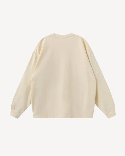 The blank long sleeve | Yellow