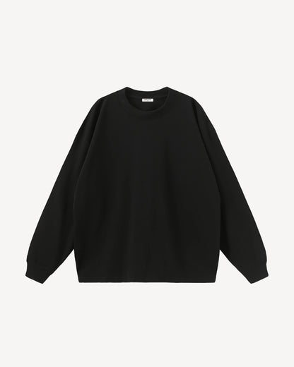 The blank long sleeve | Black